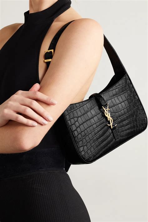 ysl croco bag|YSL crocodile envelope bag.